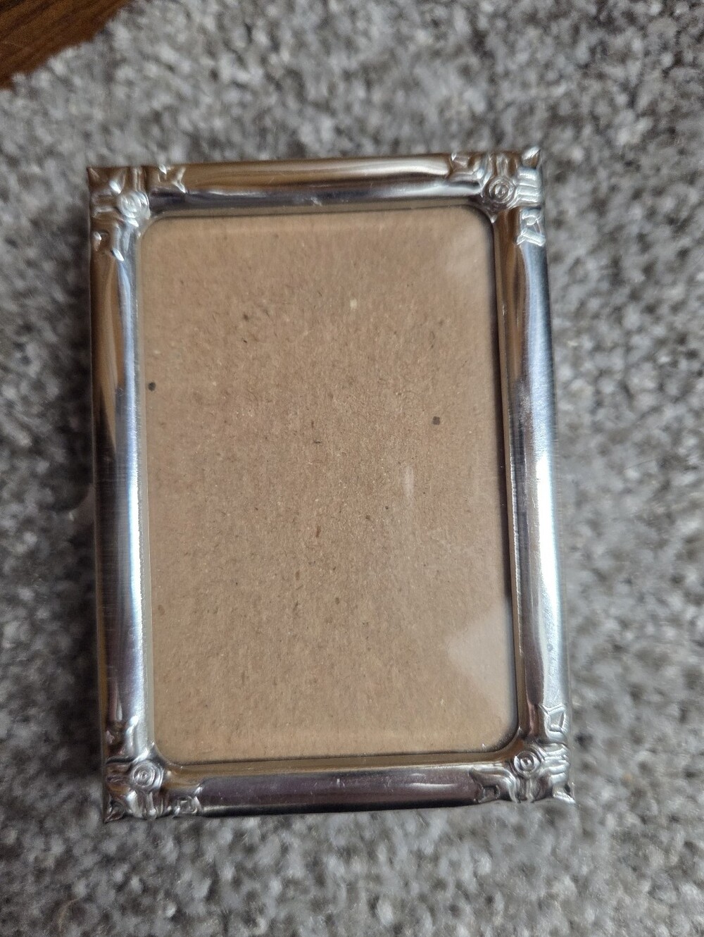 Mini Silver Metal Metal Photo Frame